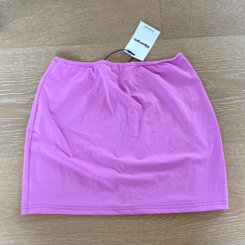 Showpo Mini Skirt Size US 4 Pink